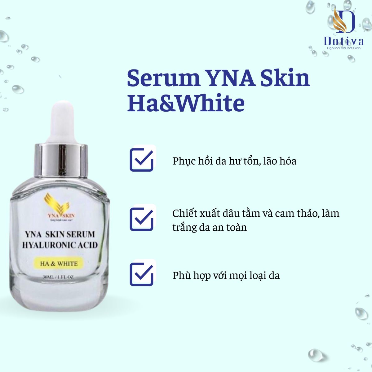 Serum YNA SKIN HA&WHITE